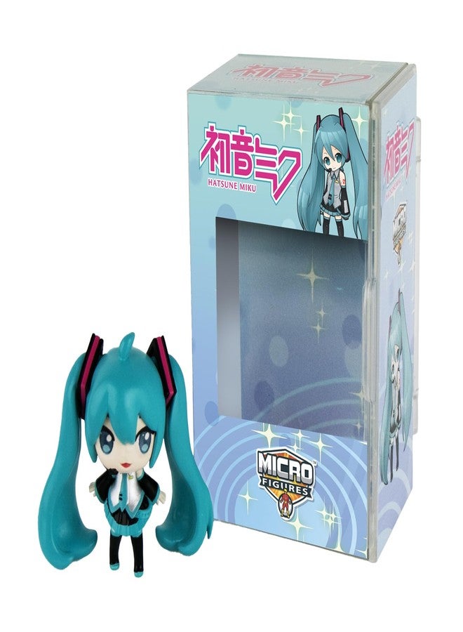World's Smallest Hatsune Miku Micro Figure. Miniature 1.25 inch Figure. for Adults and Kids Ages 8+ - Image 1